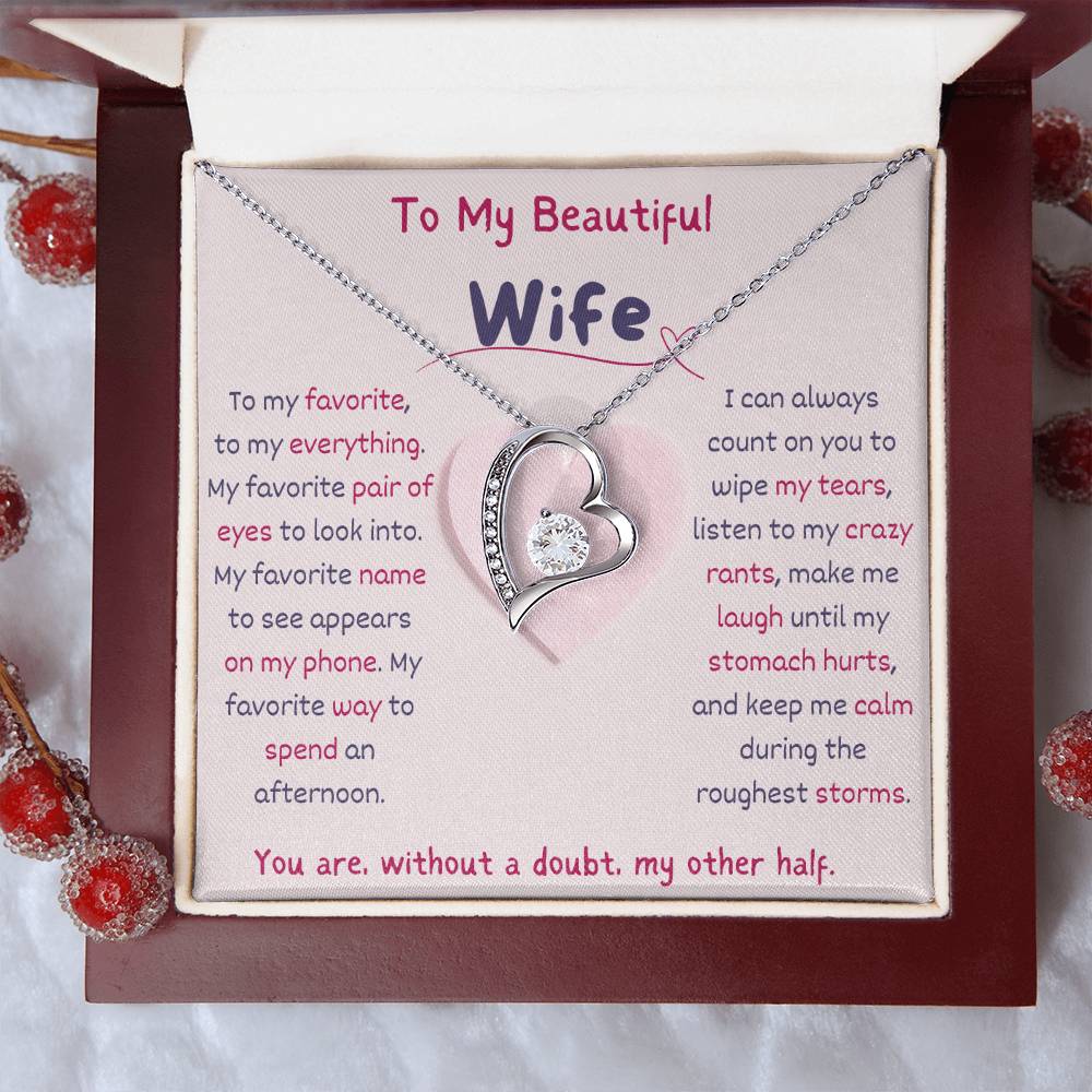 To My Beautiful Wife