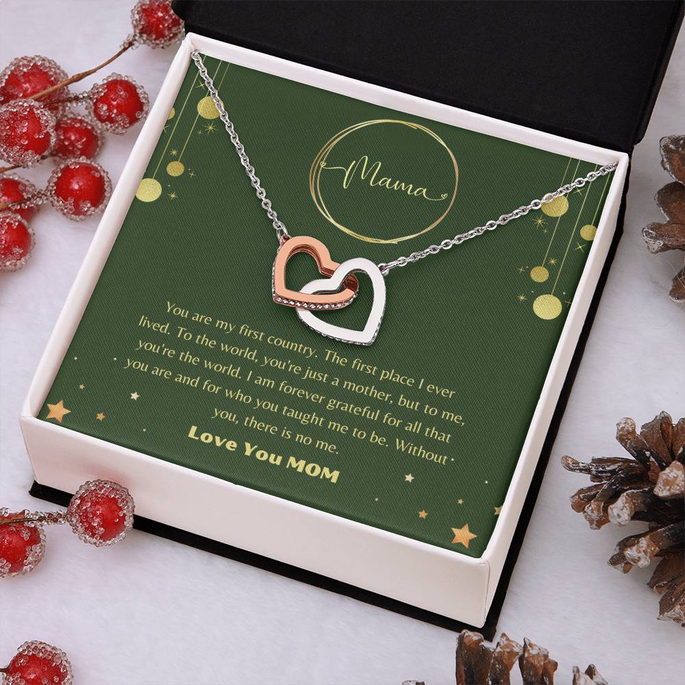 To My Mom - Interlocking Hearts Gift set