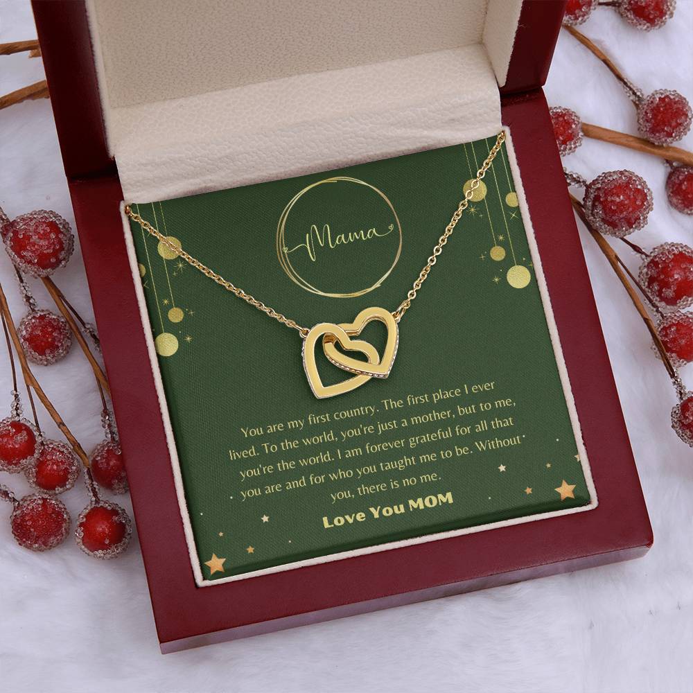 To My Mom - Interlocking Hearts Gift set