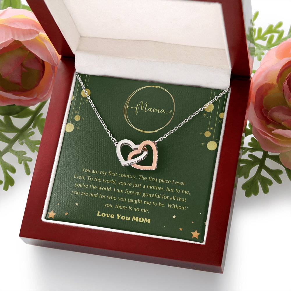 To My Mom - Interlocking Hearts Gift set