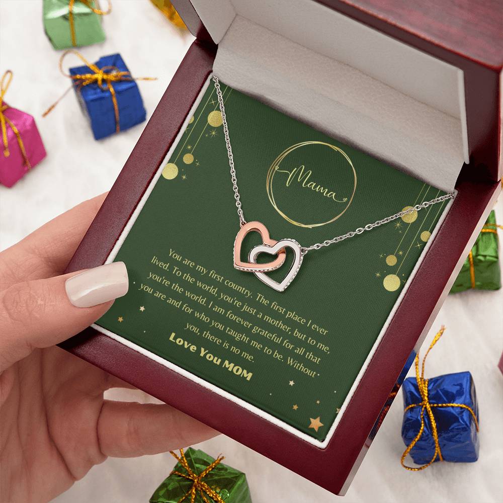 To My Mom - Interlocking Hearts Gift set