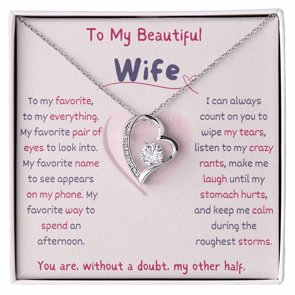 To My Beautiful Wife